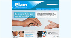 Desktop Screenshot of plamsalud.com