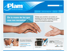 Tablet Screenshot of plamsalud.com